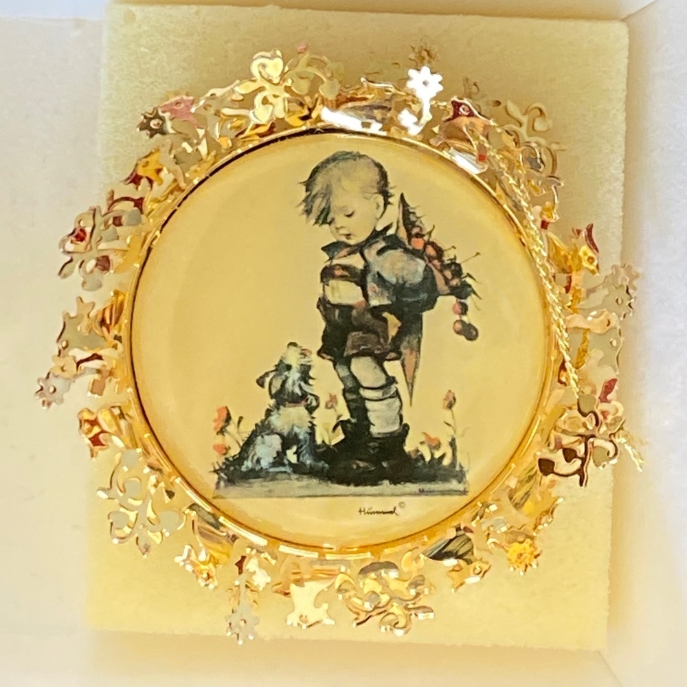 The Hummel Gold Christmas Ornament